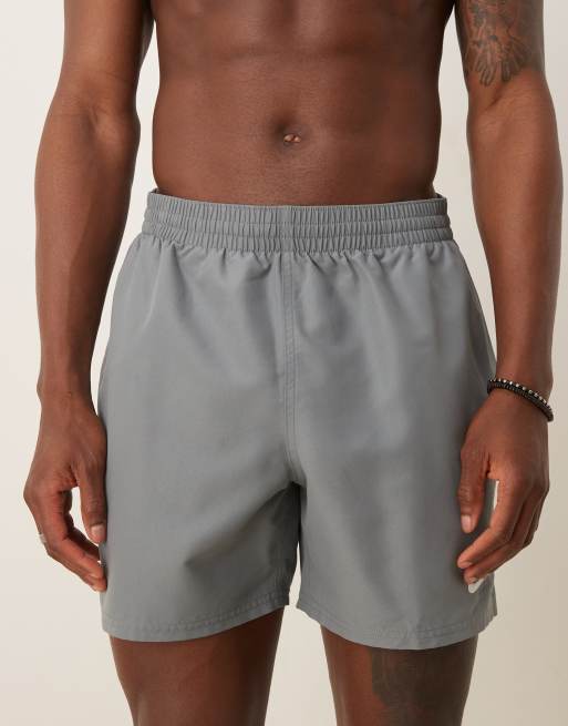 Nike – Volley-Badeshorts in Grau, 5 Zoll Schrittlänge, 2 von 4