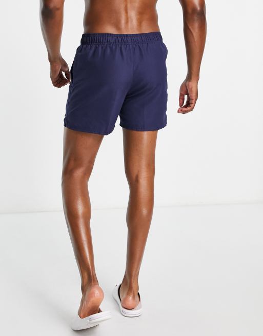 Nike – Volley – Badeshorts in Marineblau, 5 Zoll, 2 von 4