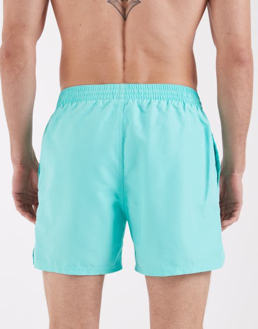 Nike - Volley - Pantaloncini da bagno turchesi da 13 cm, 5 di 5