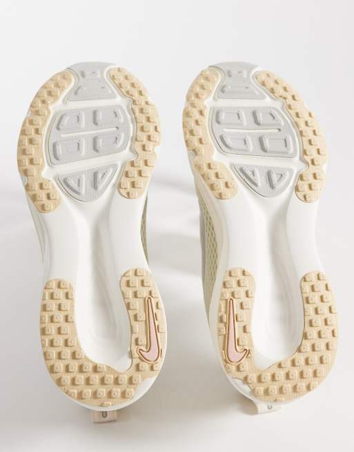 Nike Vomero 18 sneakers in cream and metallic silver, 5 of 5