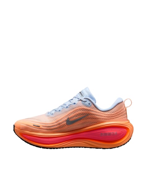 Nike Vomero Plus running sneakers in orange & blue - view 1