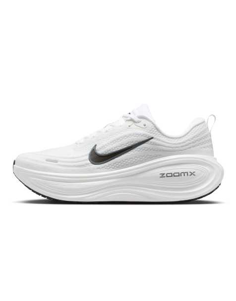 Nike Vomero Plus sneakers in white and metallic gray - view 1
