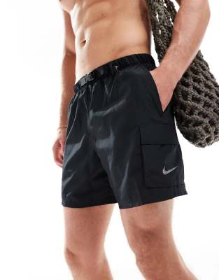 Nike - Voyage - Short style volley 5 pouces - Noir