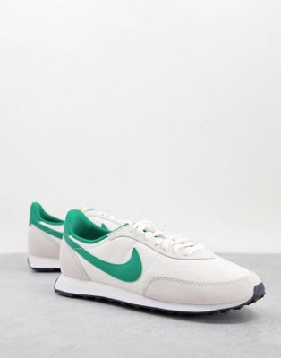 Homme Nike - Waffle 2 - Baskets - Taupe et vert
