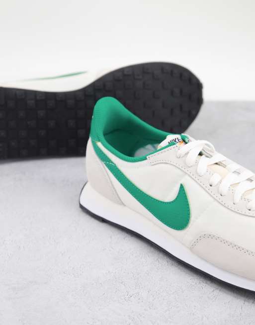 Nike air 2025 waffle trainer green