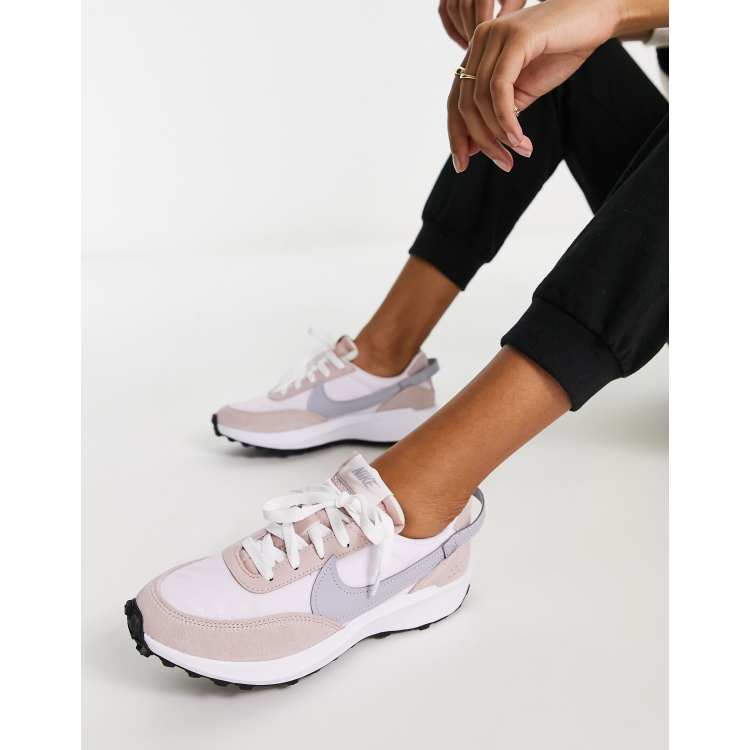 Nike gray cheap and pink