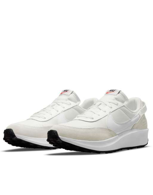 Nike Waffle Debut sneakers in white ASOS