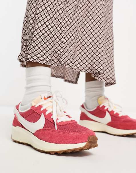 Red nike womens trainers deals