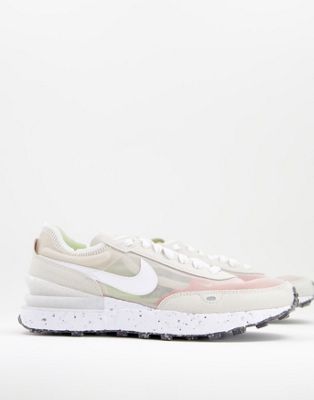 Nike Waffle One Crater Revival trainers in stone