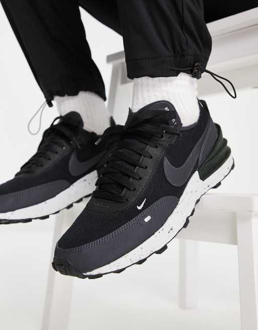 Nike Waffle One Crater sneakers in black | ASOS