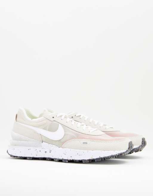 nike waffle one crater cream