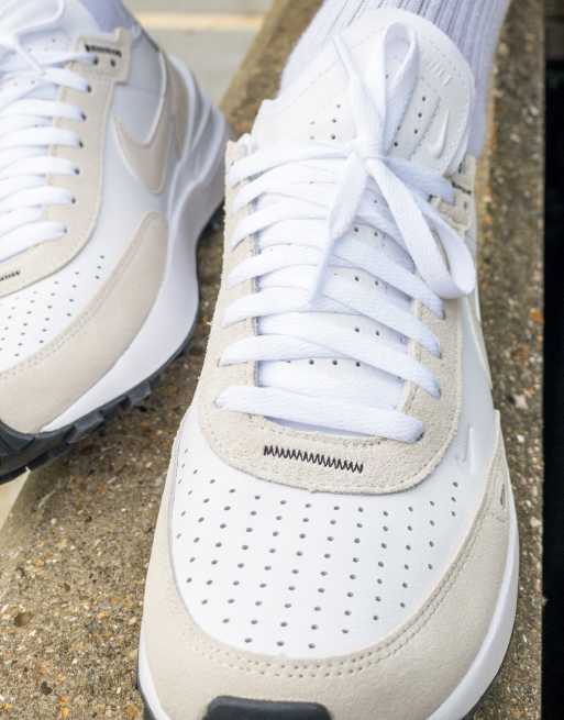 All white cheap leather nike