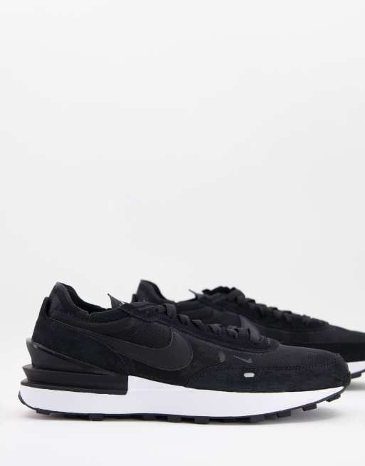 nike black mesh sneakers