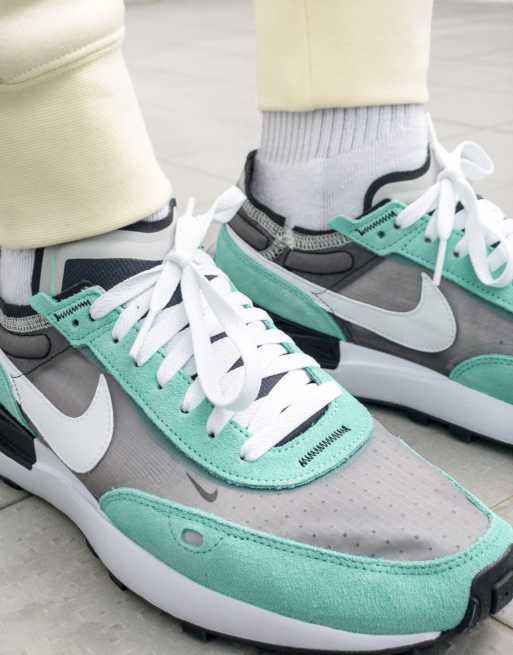 Black and shop mint green nikes