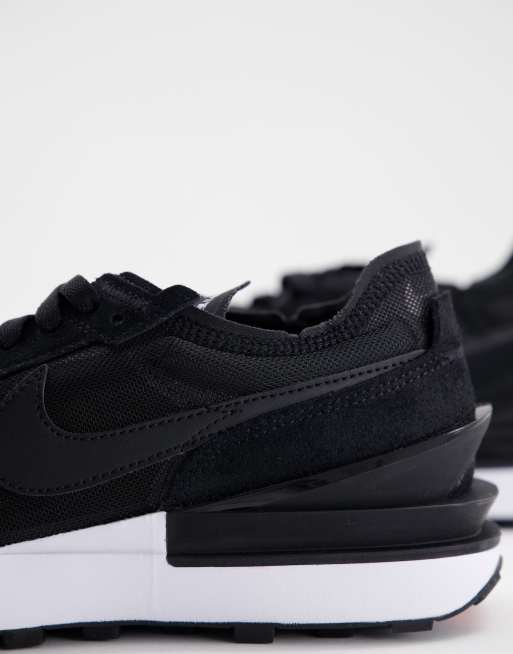 Black mesh cheap nike trainers