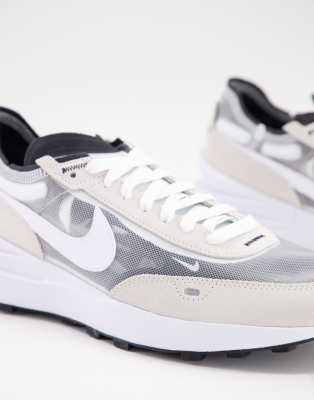 nike waffle one mens white