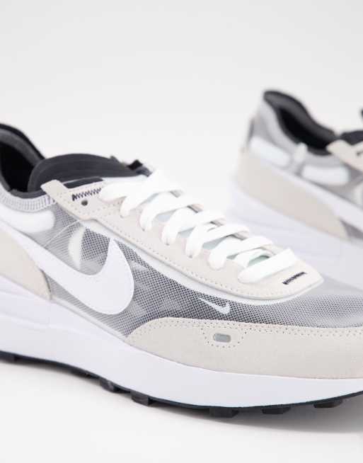 Nike white sale mesh trainers