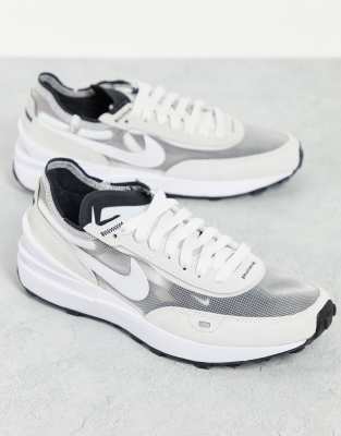 Nike waffle grey best sale