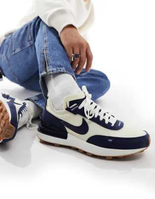 navy nike waffle