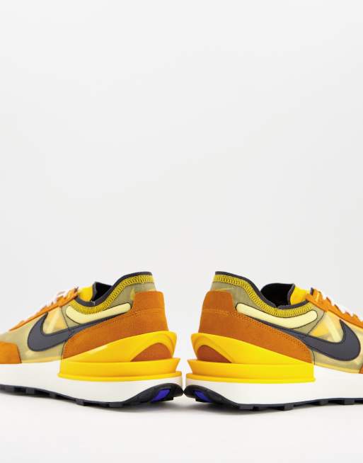 nike waffle one se university gold