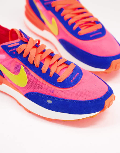 Nike - Waffle One - Sneakers in blauw en | ASOS