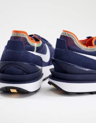 nike waffle midnight navy