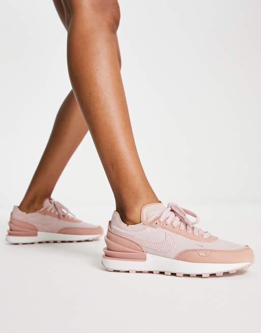 nike waffle one pink