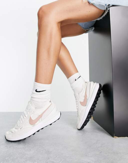Nike Waffle One sneakers in sail/rose whisper