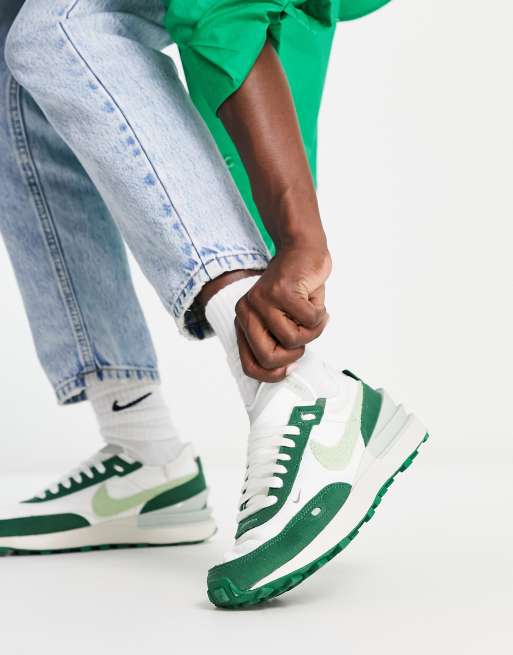 Green nike hot sale trainers