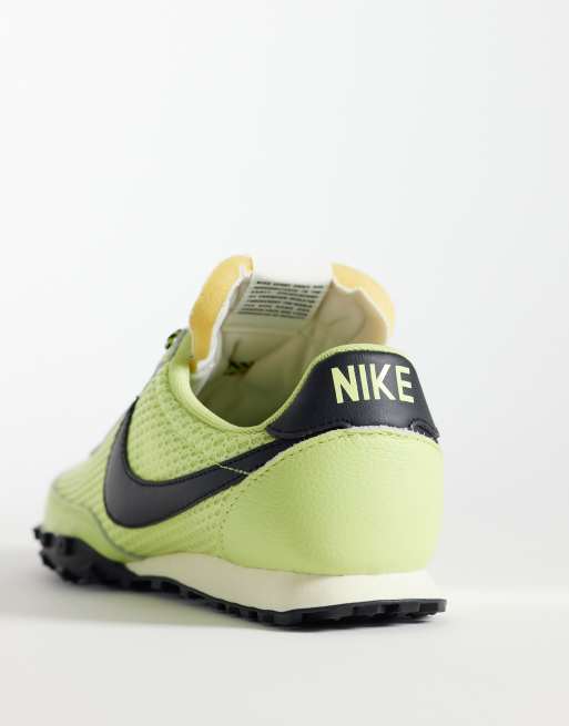 Nike – Waffle Racer – Netzstoff-Sneaker in Limettengrün, 4 von 5