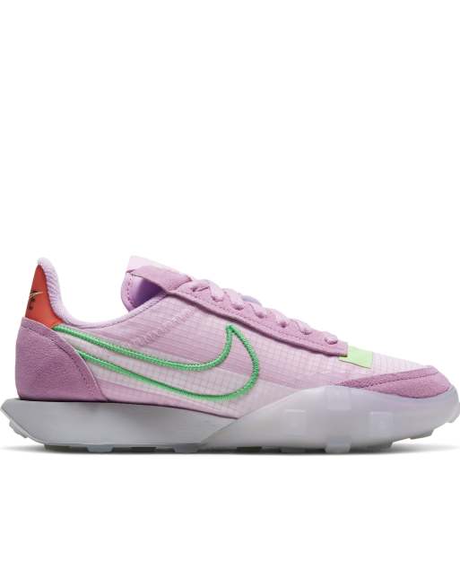 nike waffle one racer blue hyper pink w