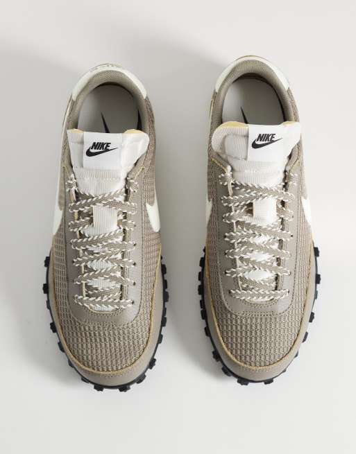 Nike - Waffle Racer - Vasket grå sneakers i mesh, 2 af 5