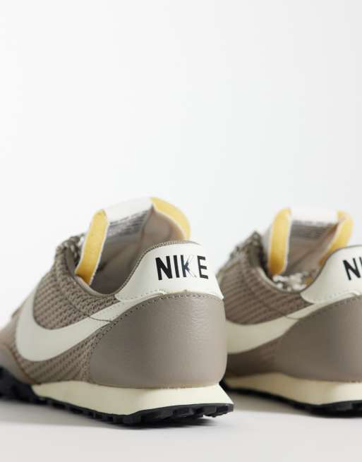 Nike - Waffle Racer - Vasket grå sneakers i mesh, 4 af 5