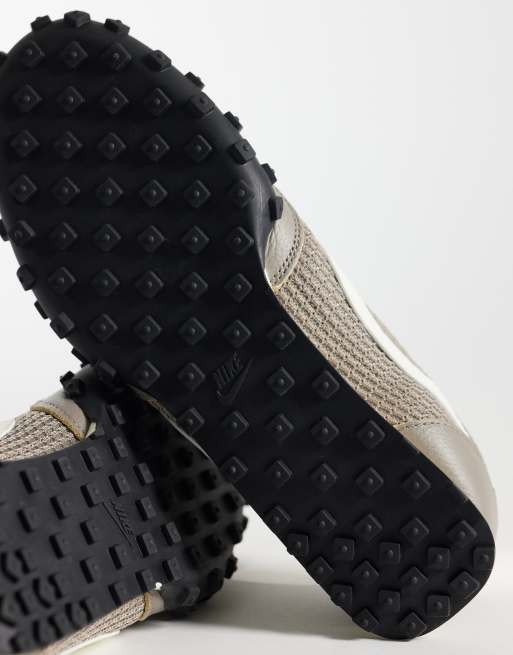 Nike - Waffle Racer - Vasket grå sneakers i mesh, 5 af 5