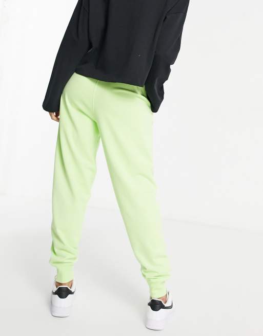 Neon store nike sweatpants