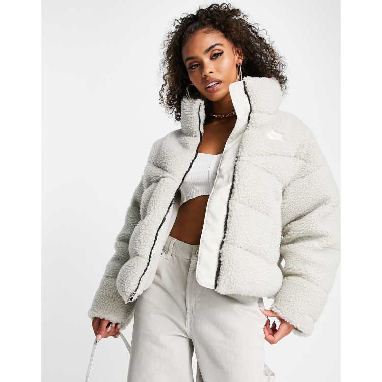 nike teddyfell jacke