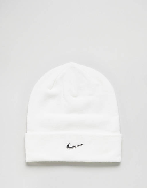 Arthur Knooppunt Samengesteld Nike – Weiße Mütze mit Swoosh-Logo aus Metall, 803734-100 | ASOS