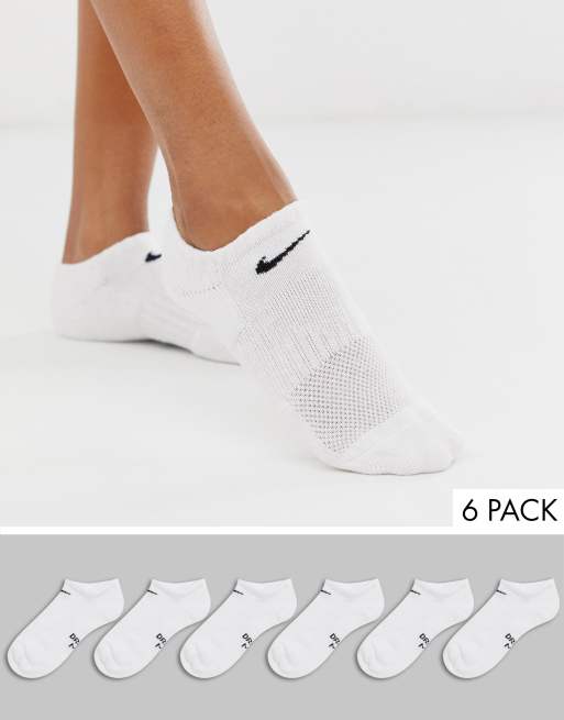 white nike air socks