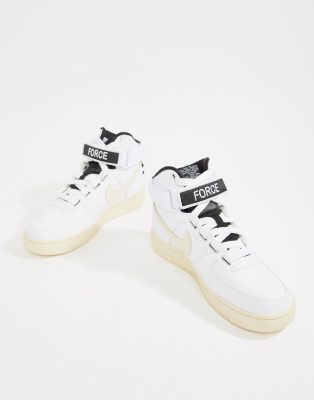 nike white air force 1 hi utility trainers