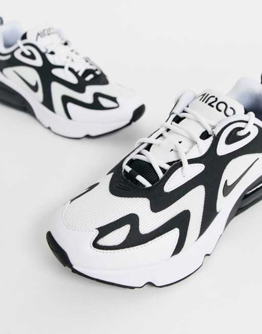 Nike air 200 store black white