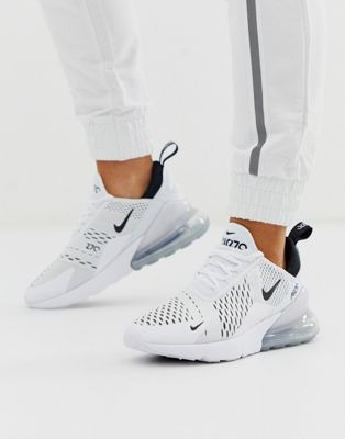 air max 270 sneaker in white & black