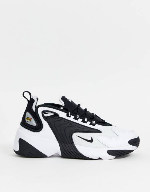 Nike white and black zoom hotsell