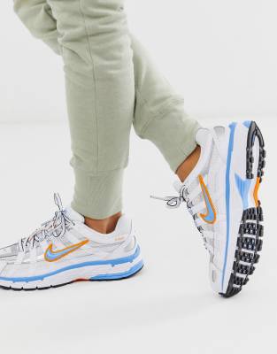 nike blue and orange trainers