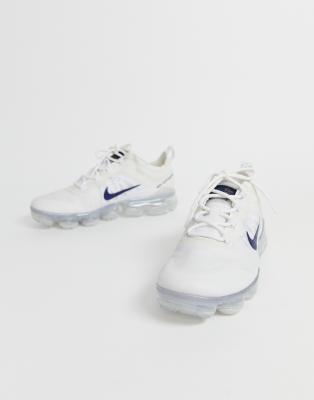 Nike White and Navy Vapormax world cup 