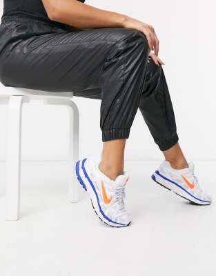 nike p6000 white orange