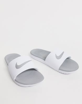 nike kawa swoosh sliders