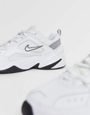 nike white m2k tekno trainers