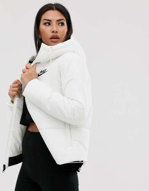 Nike white shop jacket