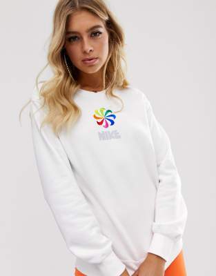 rainbow nike hoodie