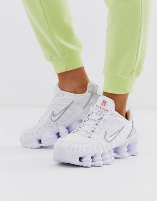 Nike white Shox Total Sneakers | ASOS
